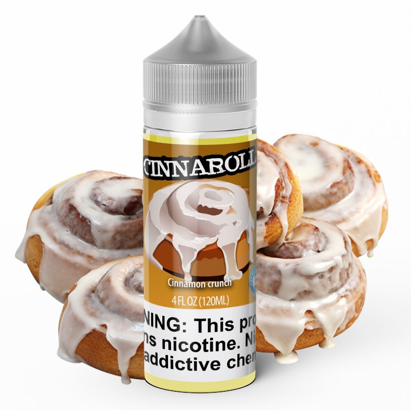 cinnamon flavored vape ELiquid Depot Cinnaroll