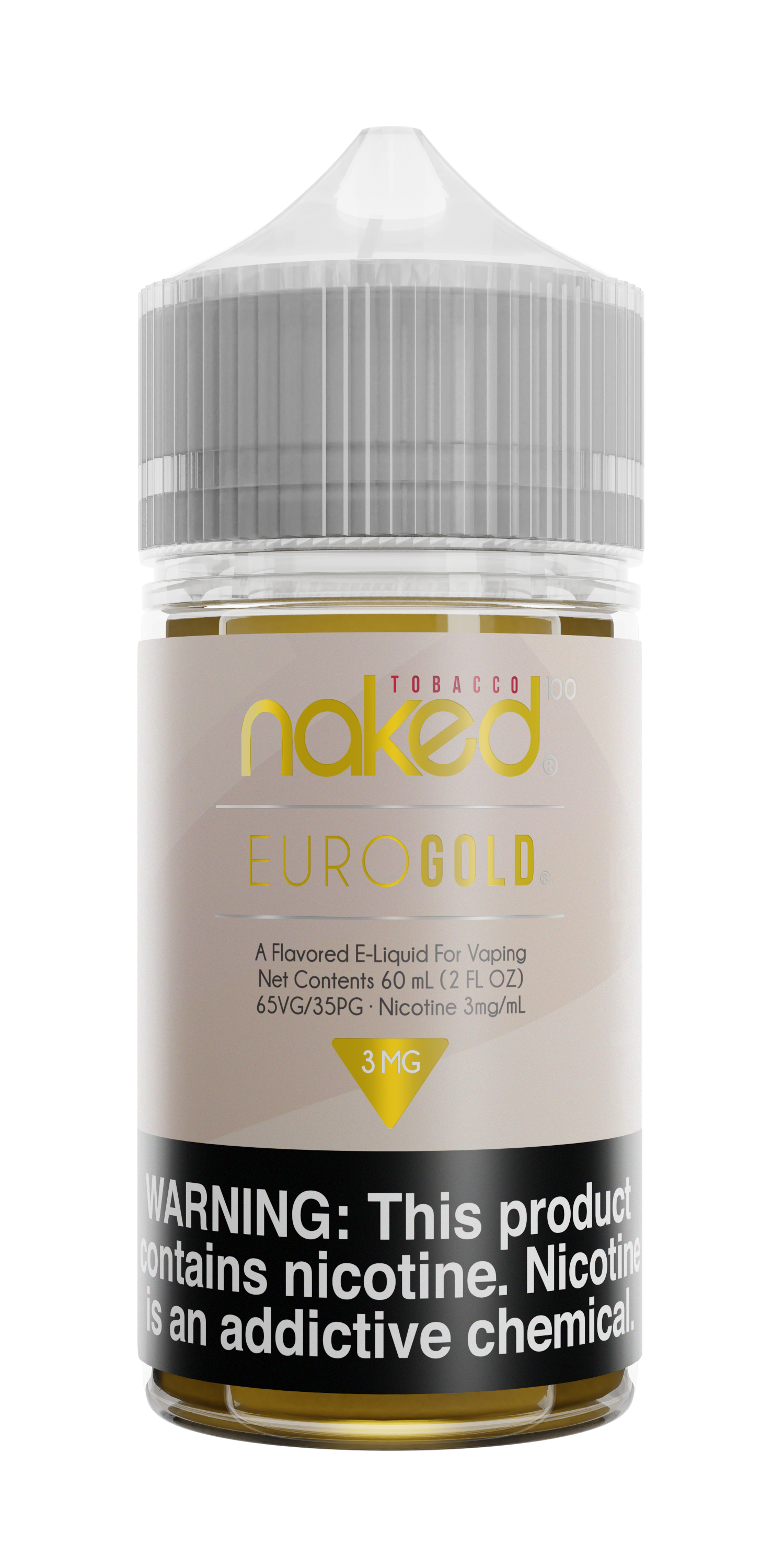 naked euro gold vape juice Euro Gold By Naked 100 E-Liquid (60ml) main image 0