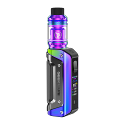 Bold and vibrant Aegis Solo 3 in eye catching rainbow colorway